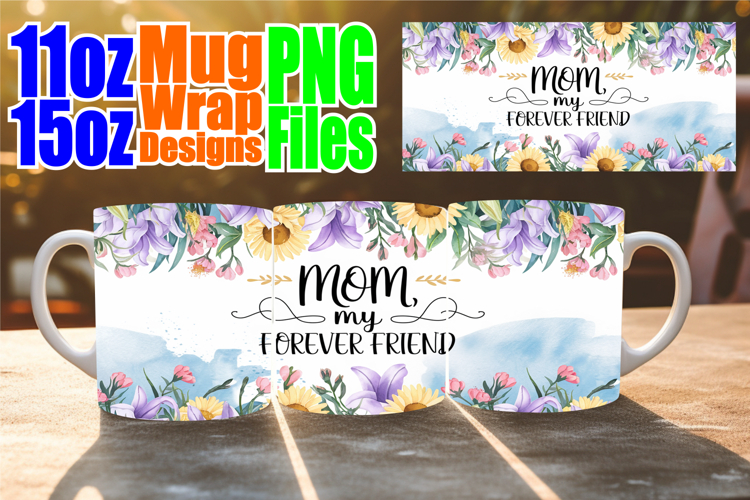 Radiant adventures 11oz 15oz sublimation wrap, Mothers Day