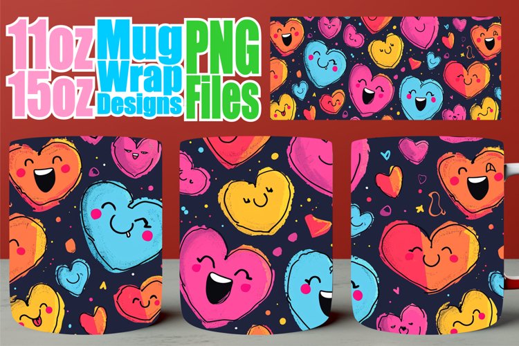 Heartfelt Sublimation Mug Design - Love Magic example image 1