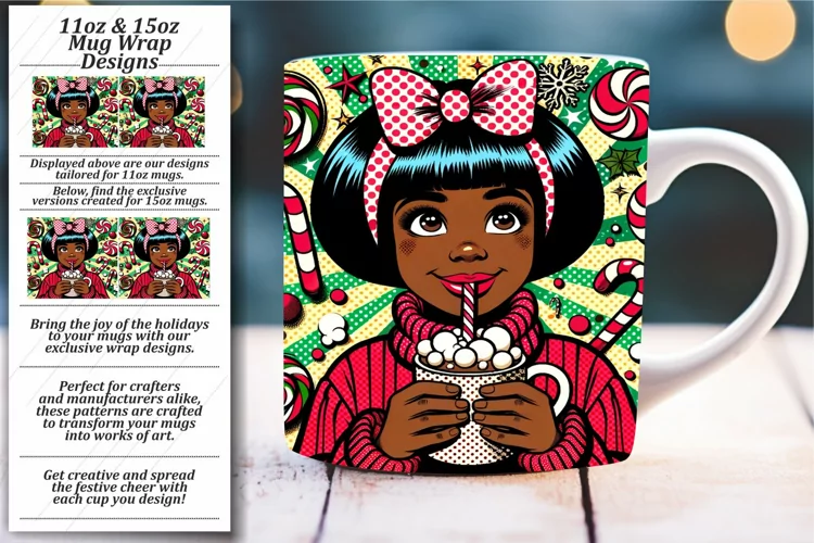 Cozy Winter Celebrations Mug Wrap