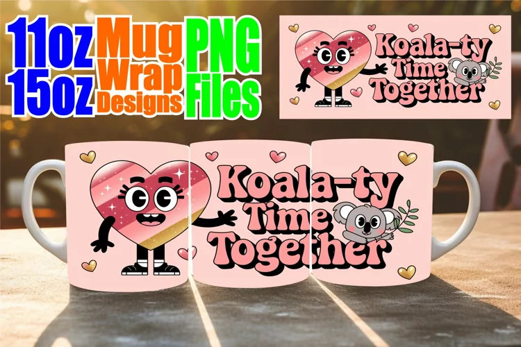 Cheerful memories 11oz 15oz sublimation wrap, Valentines