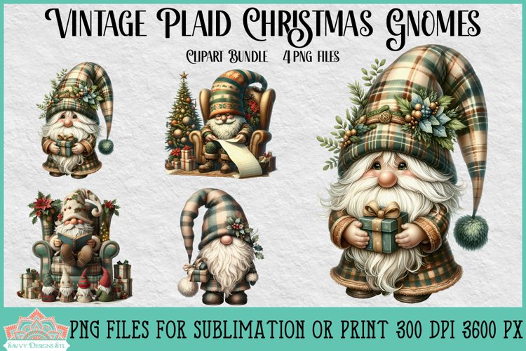 Vintage Christmas Clipart Image 22