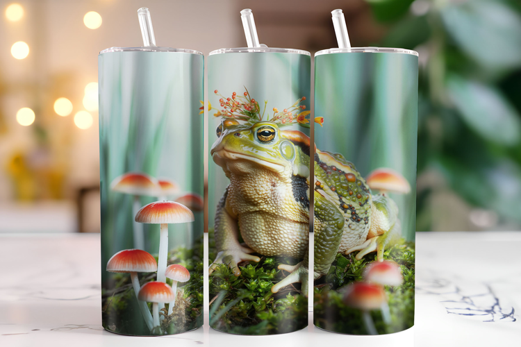 Frog Tumbler Wrap | Sublimation | Tumblers