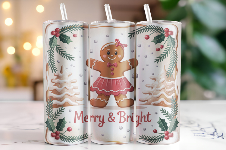 Merry & Bright Svg | Christmas Svg | Svg Cut Files