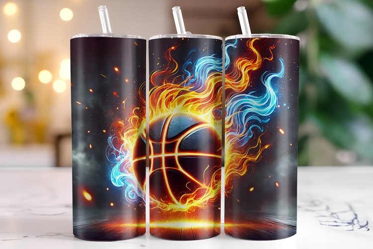 Basketball Tumbler Wrap | Sublimation | Tumblers