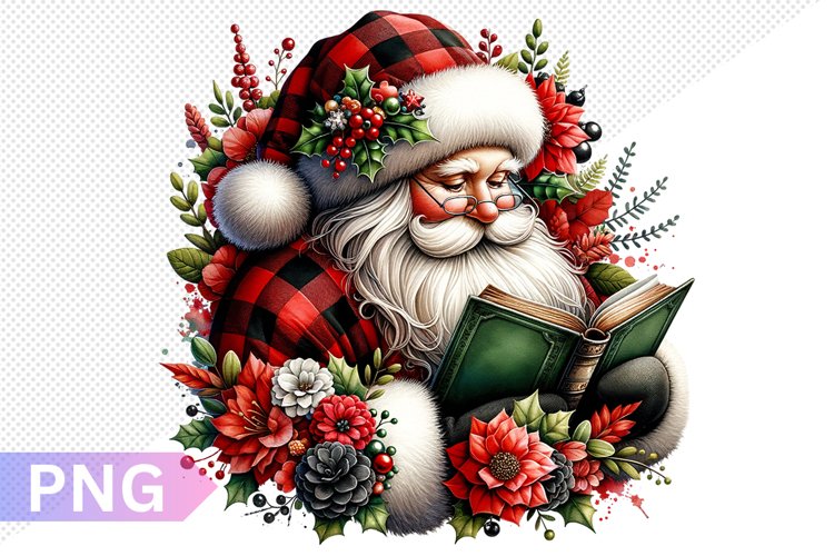 Santa Christmas Clipart Image 22