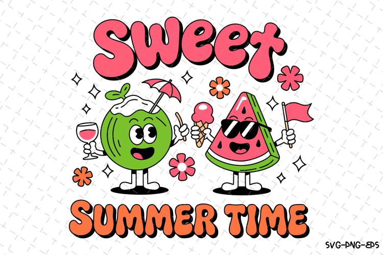 Sweet Summer Time SVG Design | Summer | SVG Cut files