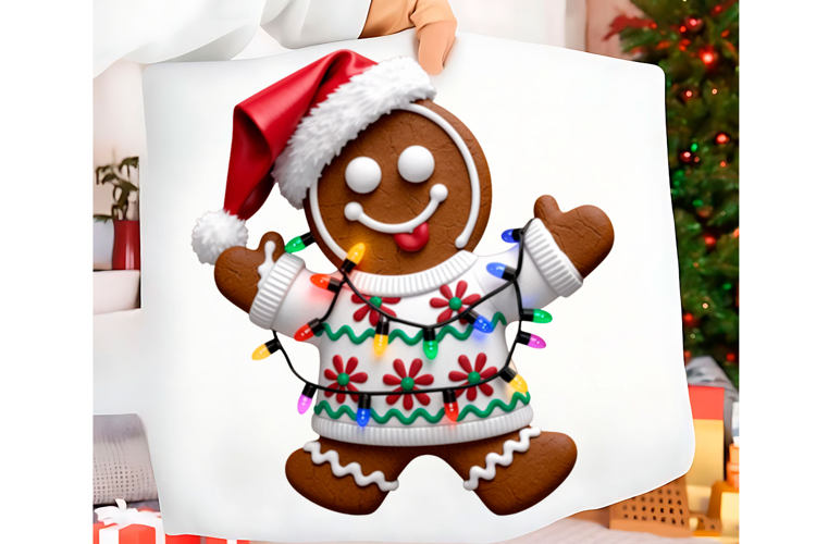 Gingerbread Christmas Clipart Image 3