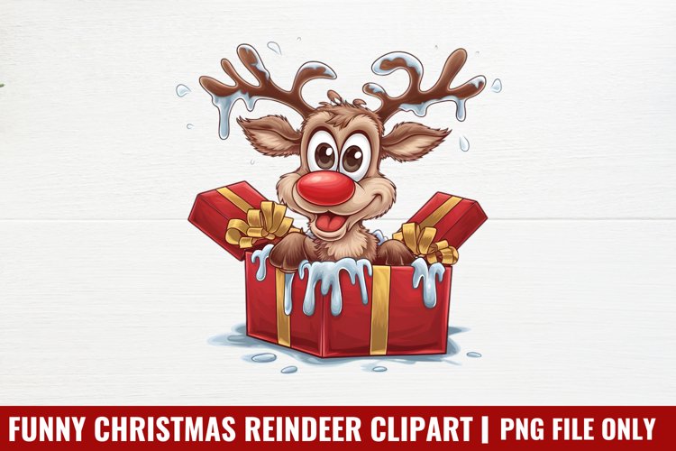 Reindeer Clipart Image 13