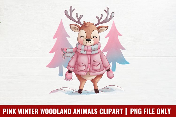 Winter Animals Clipart Image 22