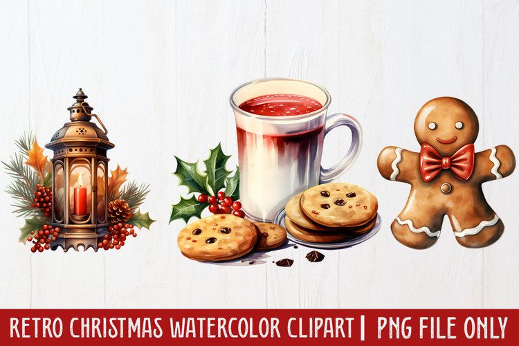 Vintage Christmas Clipart Image 15