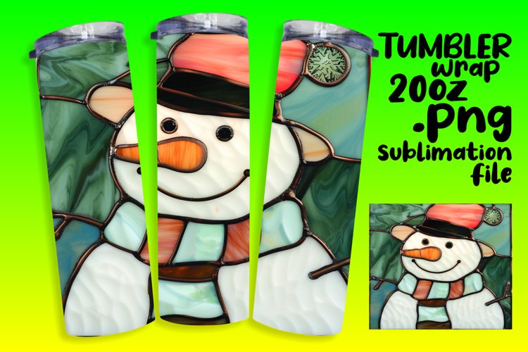 Christmas Tumbler Wrap Image 11