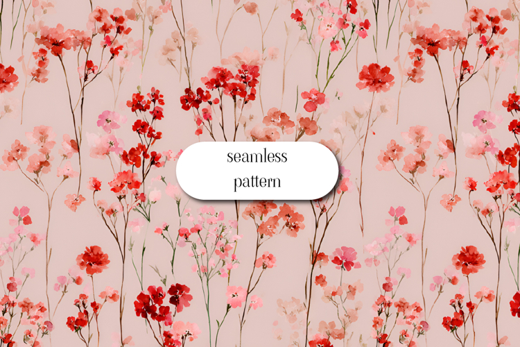 Floral Seamless Pattern Image 5