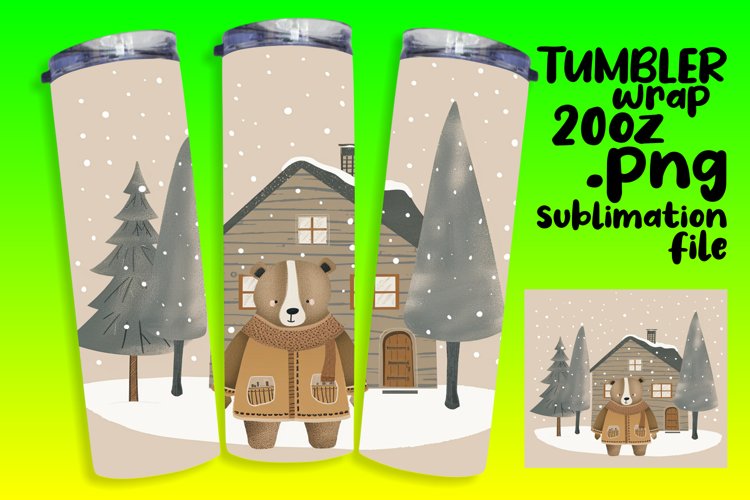 Christmas Tumbler Wrap Image 7