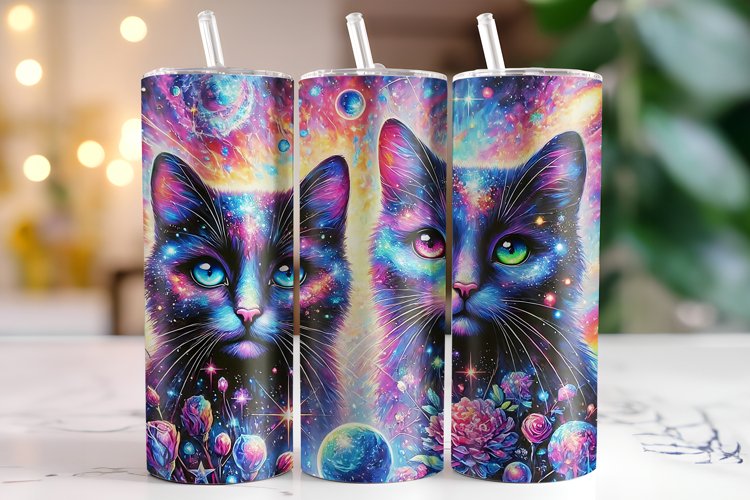 Cats Tumbler Wrap | Sublimation | Tumblers