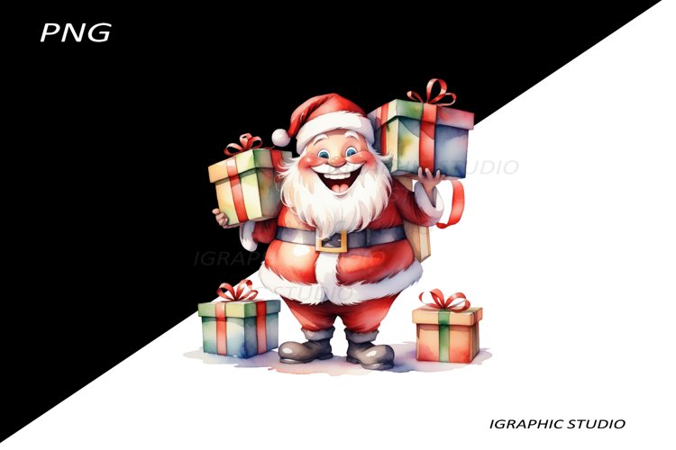 Santa Clause Clipart Image 17