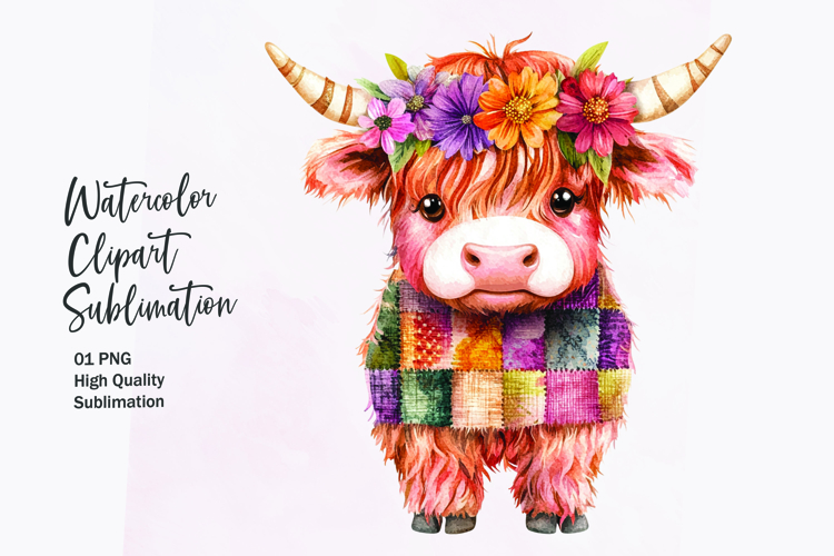 Highland Cow Clipart Image 7