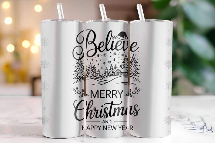 Christmas Tumbler Wrap Image 3