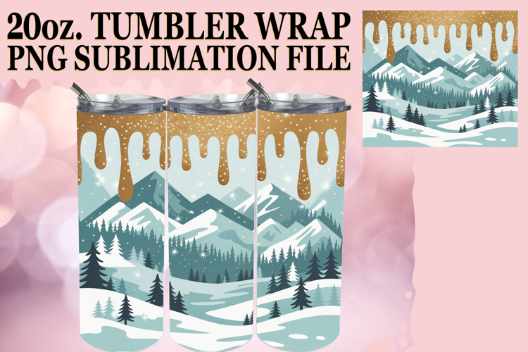 Christmas Tumbler Wrap Image 9