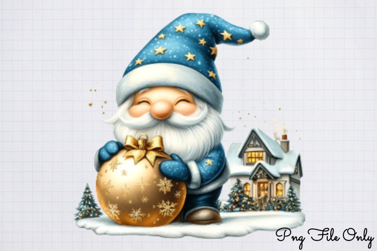 Christmas Gnome Clipart Image 3