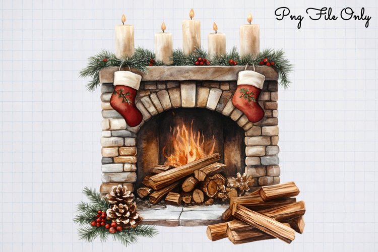 Cozy Christmas Clipart PNG