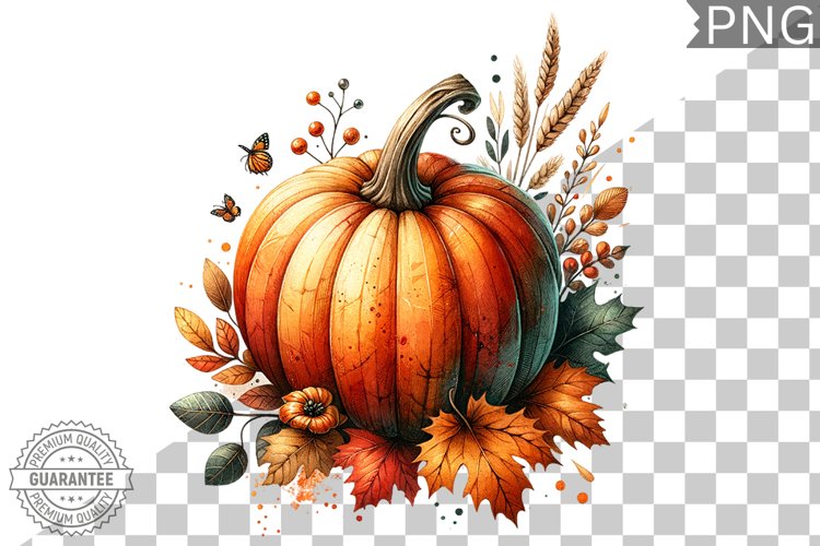 Pumpkin Clipart Png Image 12