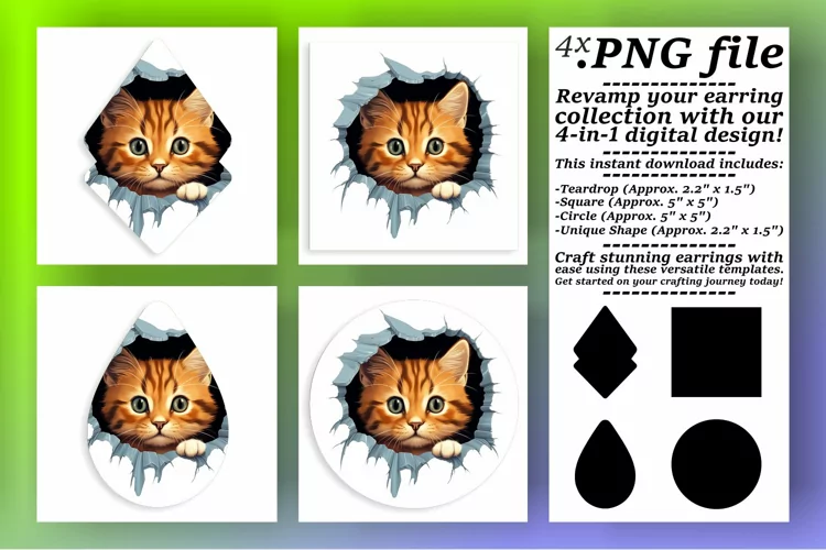 Playful Kitty Parade: Sublimation Collection