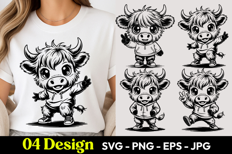 Baby Cow Svg Image 15