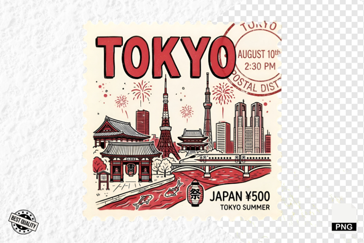 Postage Stamp Clipart Image 9