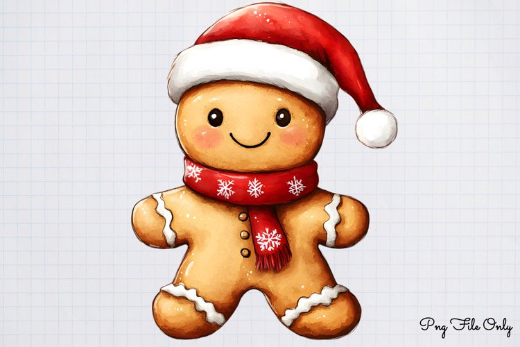 Gingerbread Clipart Image 6