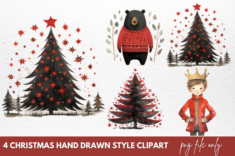 Christmas Watercolor Clipart Image 23