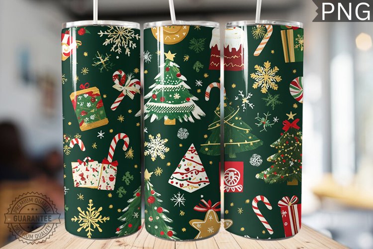 Christmas Tumbler Wrap Image 12