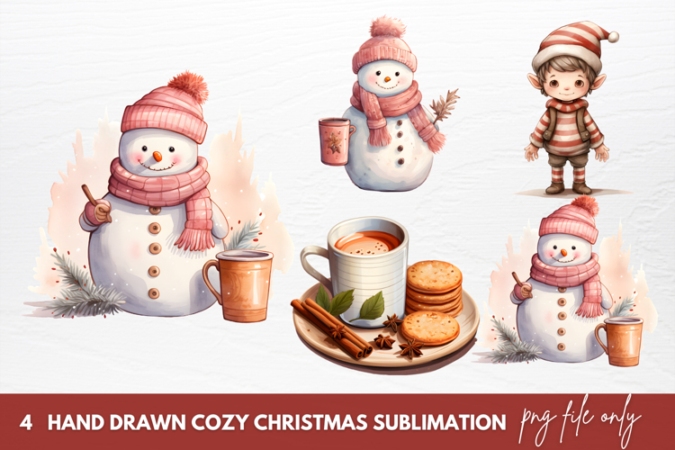Christmas Watercolor Clipart Image 23