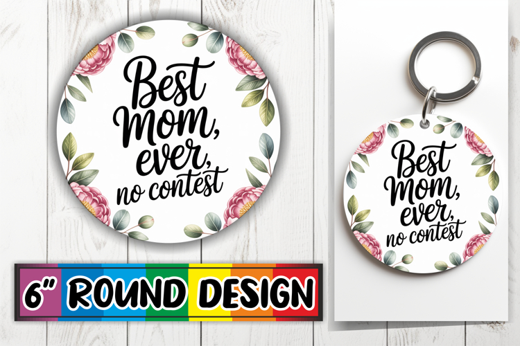 Radiant Sublimation Ornaments, Mothers Day