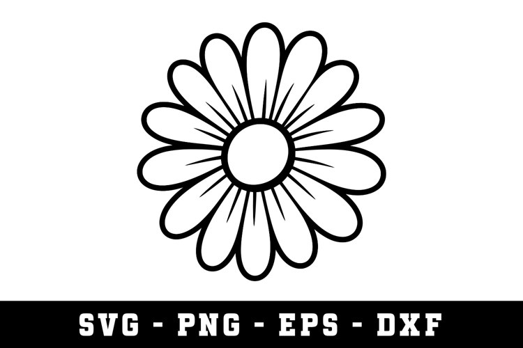 Flower Silhouette Image 22