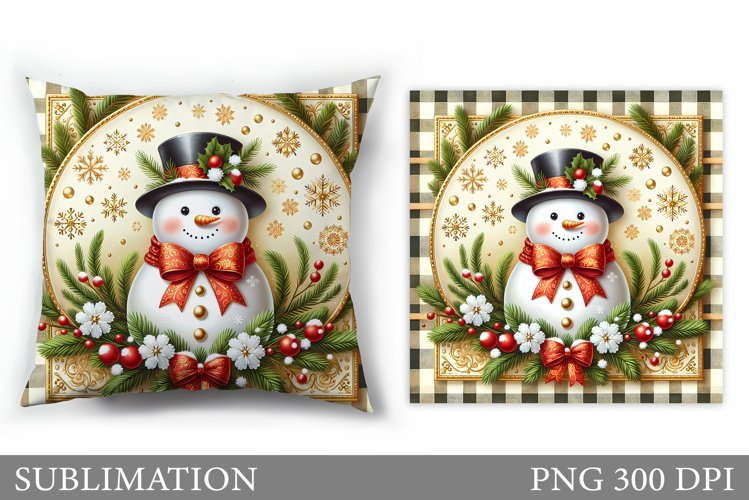 Cute Snowman Clipart Image 15
