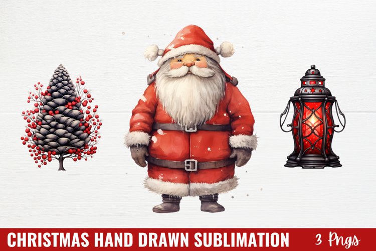 Christmas Hand Drawn Style Clipart