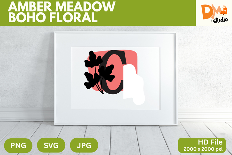 Boho Floral Svg Image 7
