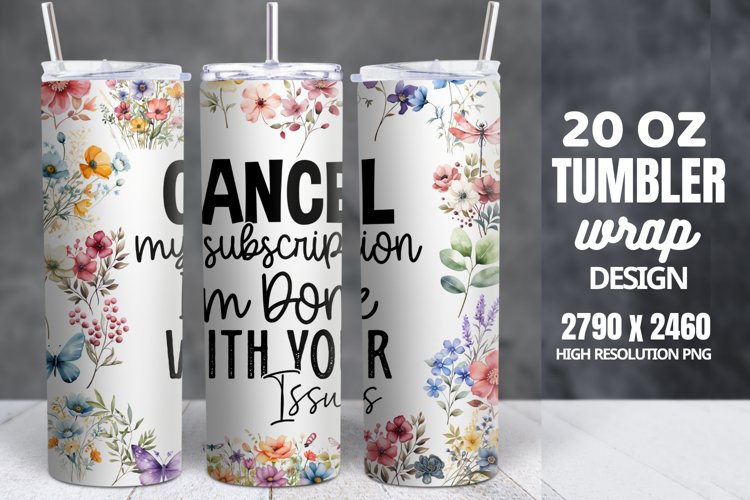 Funny Quotes 20oz Skinny Tumbler Sublimation, Sarcastic example image 1
