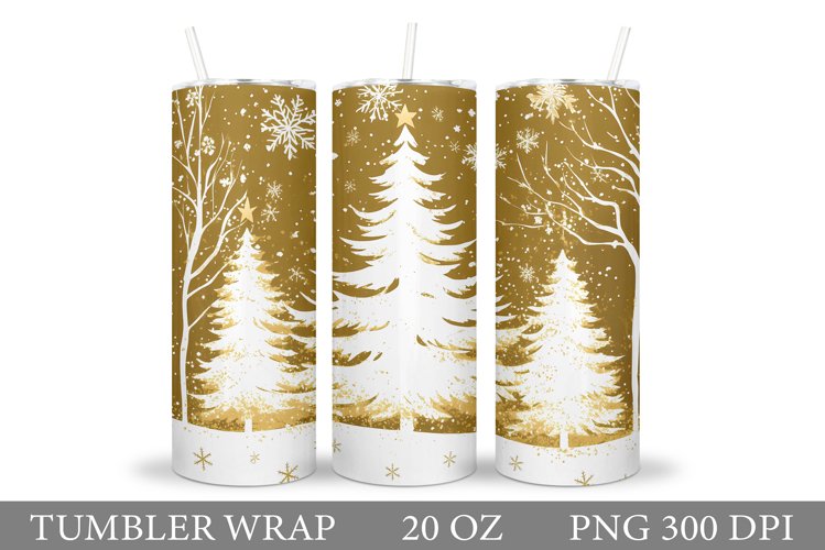Christmas Tree Tumbler Design. Christmas Tree Sublimation