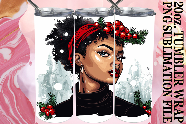 Christmas Tumbler Wrap