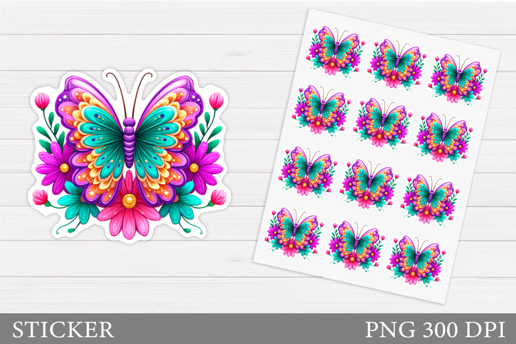 Blue Butterfly Clipart Image 4