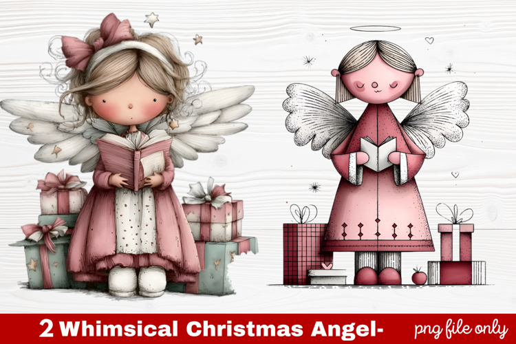 Christmas Angel Clipart Image 9