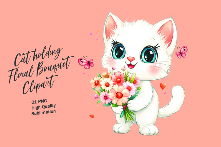 Cute Cat Illustration Image 14