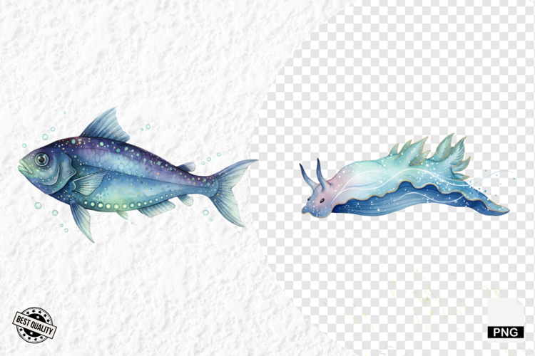 Sea Creatures Clipart Image 21