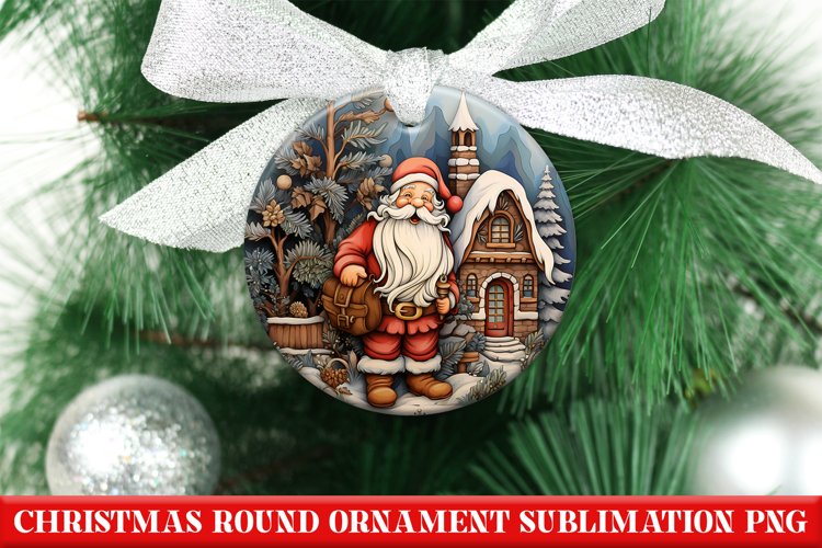 Christmas Ornament Sublimation Designs Image 16