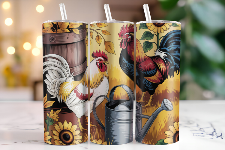 Farm Life Tumbler Wrap | Sublimation | Tumblers