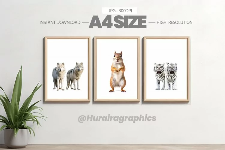 Animal Wall Art - 03 Variations
