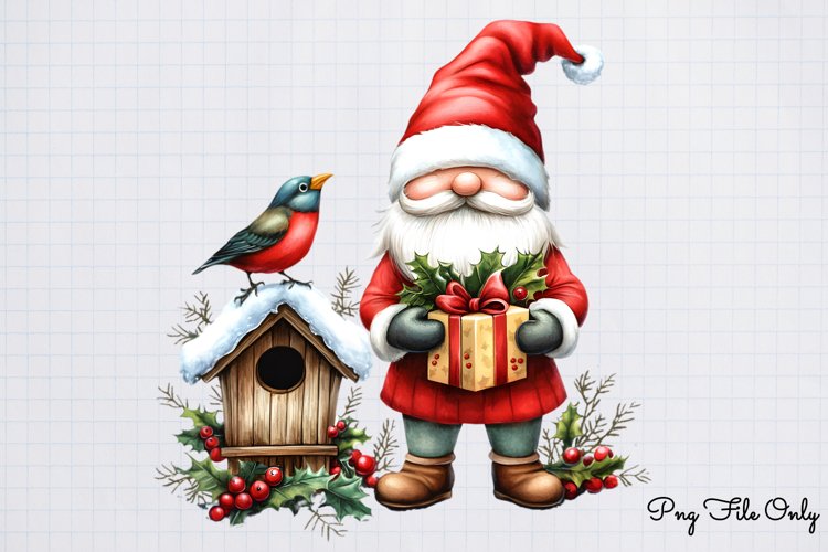 Christmas Gnome Clipart Image 8