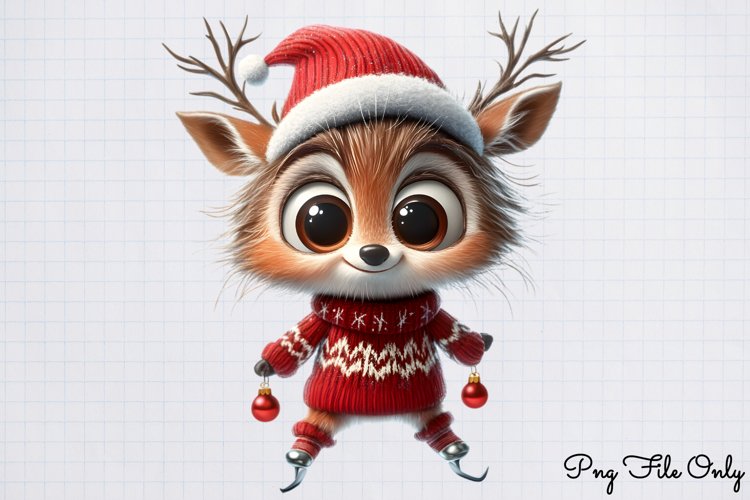 Reindeer Clipart Image 8