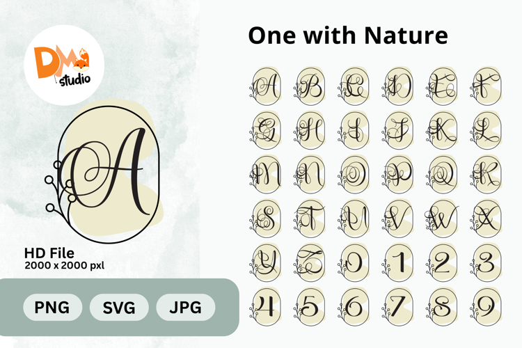 Nature Alphabet Image 15